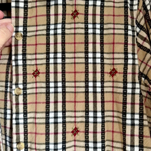 Casey & Max Plaid Cotton Shirt - Picture 4 of 11